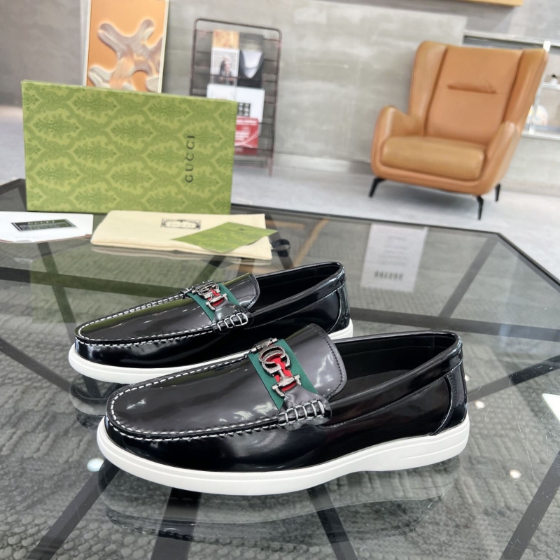 G*u*i leather shoes